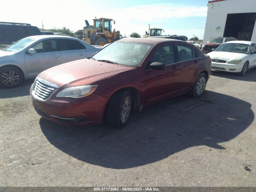 2013 CHRYSLER 200 LX - 1C3CCBAB6DN691628