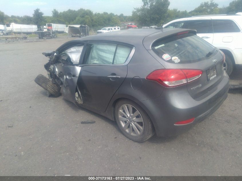 2015 KIA FORTE 5-DOOR EX - KNAFX5A86F5283858