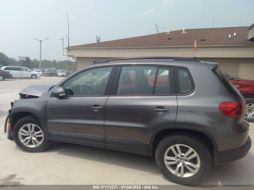 2015 VOLKSWAGEN TIGUAN S - WVGAV7AXXFW504387