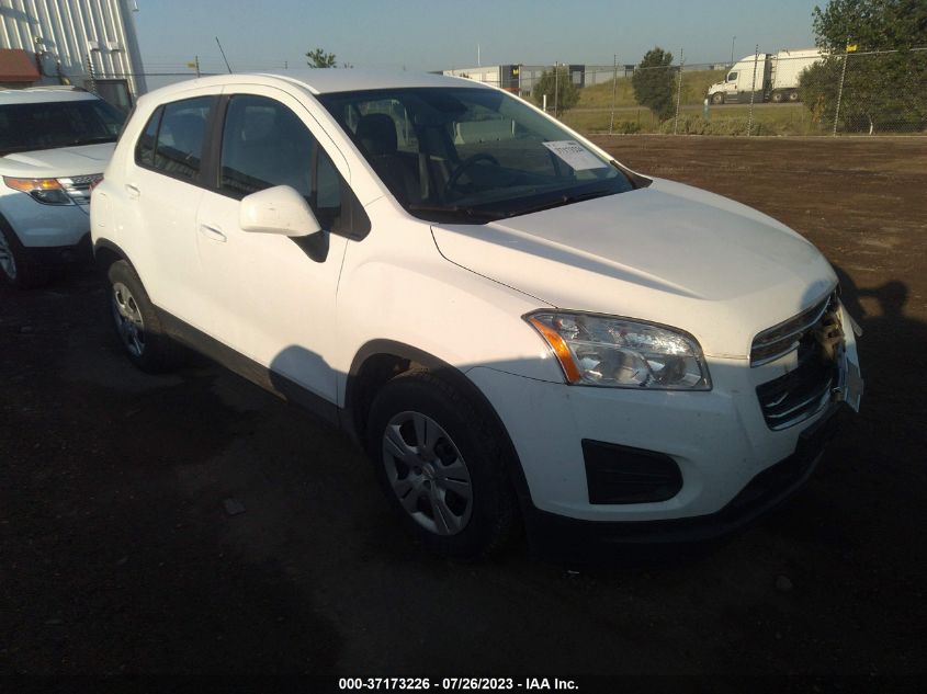 2016 CHEVROLET TRAX LS - 3GNCJKSB9GL263449