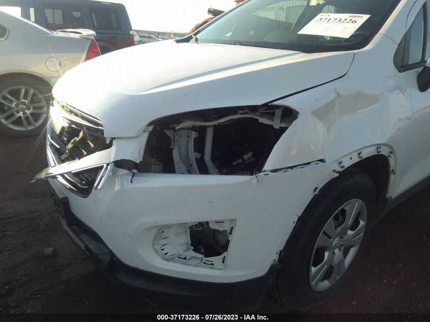2016 CHEVROLET TRAX LS - 3GNCJKSB9GL263449