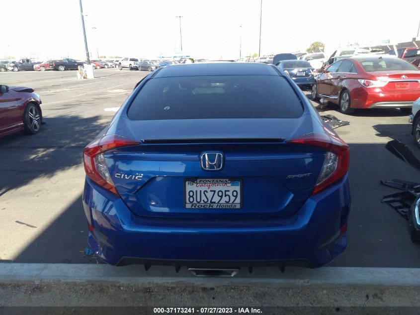 2020 HONDA CIVIC SEDAN SPORT - 2HGFC2F84LH600922