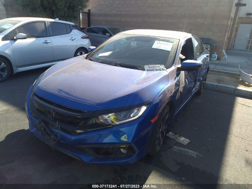 2020 HONDA CIVIC SEDAN SPORT - 2HGFC2F84LH600922