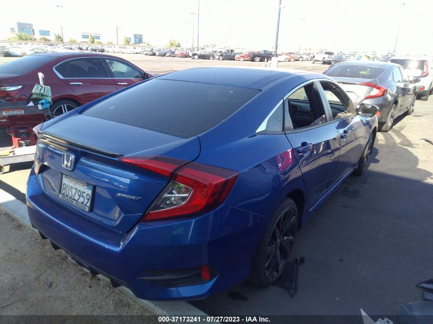 2020 HONDA CIVIC SEDAN SPORT - 2HGFC2F84LH600922