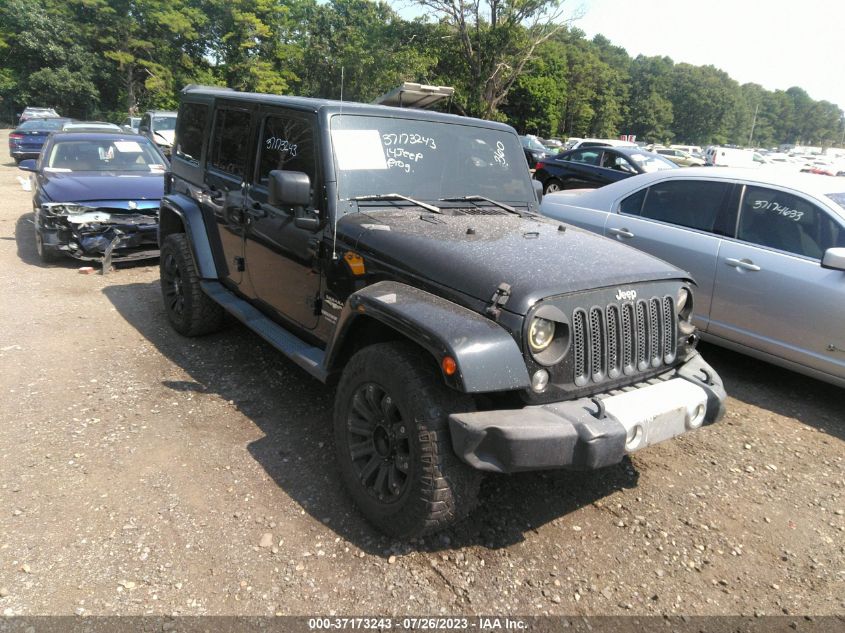 2014 JEEP WRANGLER UNLIMITED SAHARA - 1C4BJWEG5EL273407