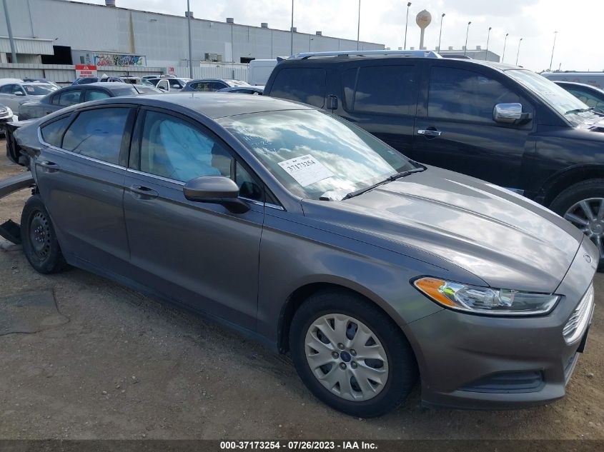 2013 FORD FUSION S - 3FA6P0G75DR127444