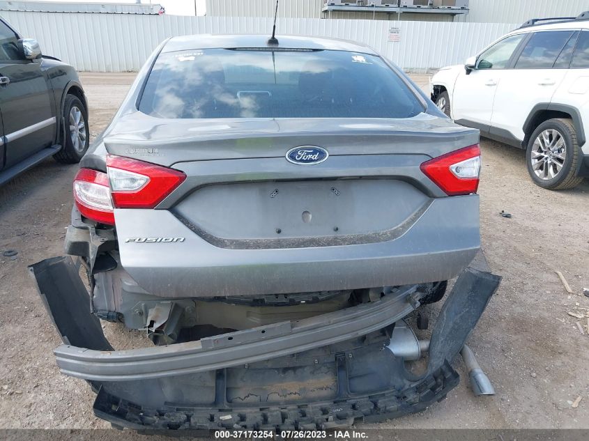 2013 FORD FUSION S - 3FA6P0G75DR127444