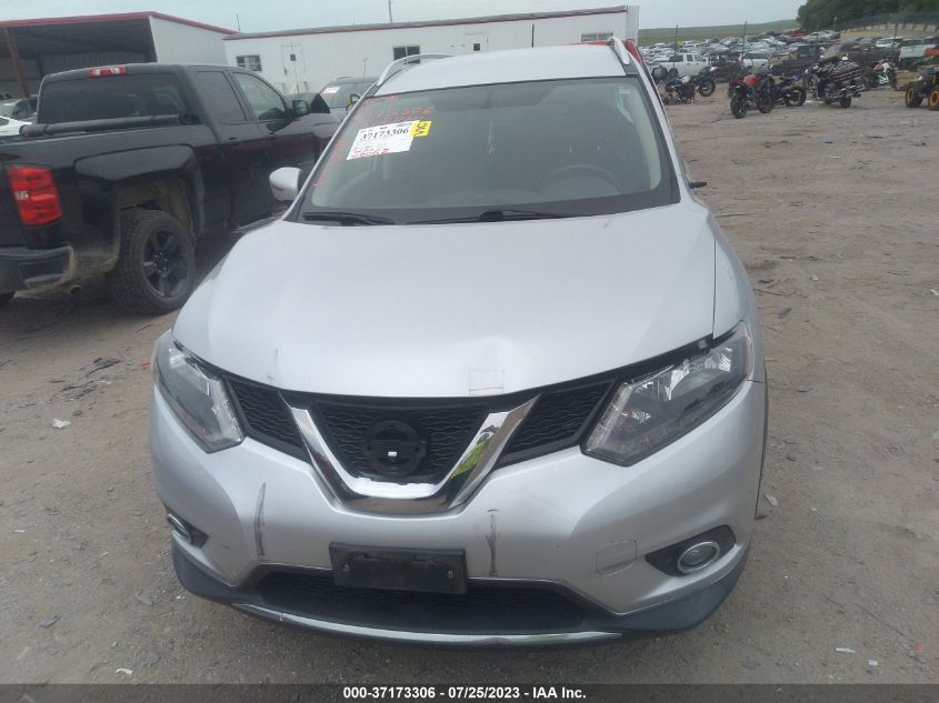 2016 NISSAN ROGUE SL - KNMAT2MVXGP723580