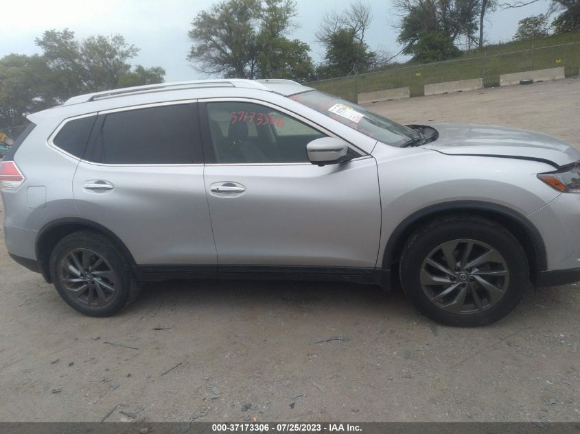 2016 NISSAN ROGUE SL - KNMAT2MVXGP723580