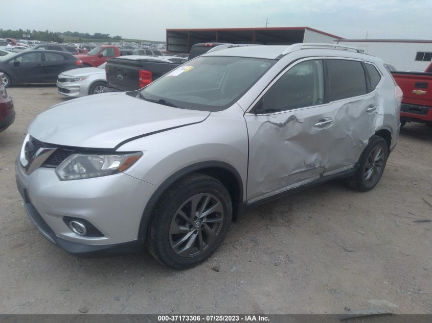 2016 NISSAN ROGUE SL - KNMAT2MVXGP723580