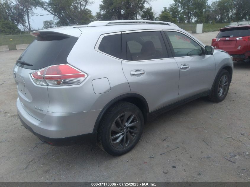 2016 NISSAN ROGUE SL - KNMAT2MVXGP723580