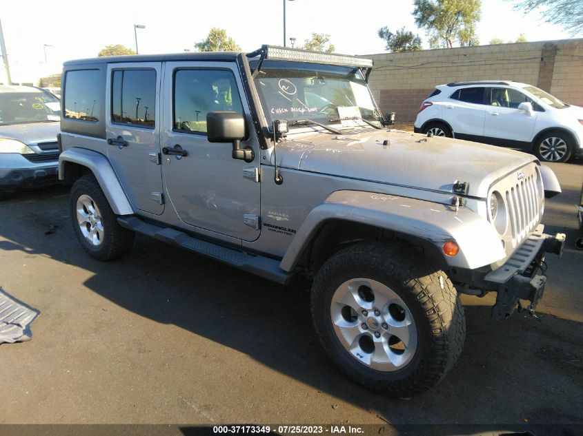2015 JEEP WRANGLER UNLIMITED SAHARA - 1C4BJWEGXFL512709