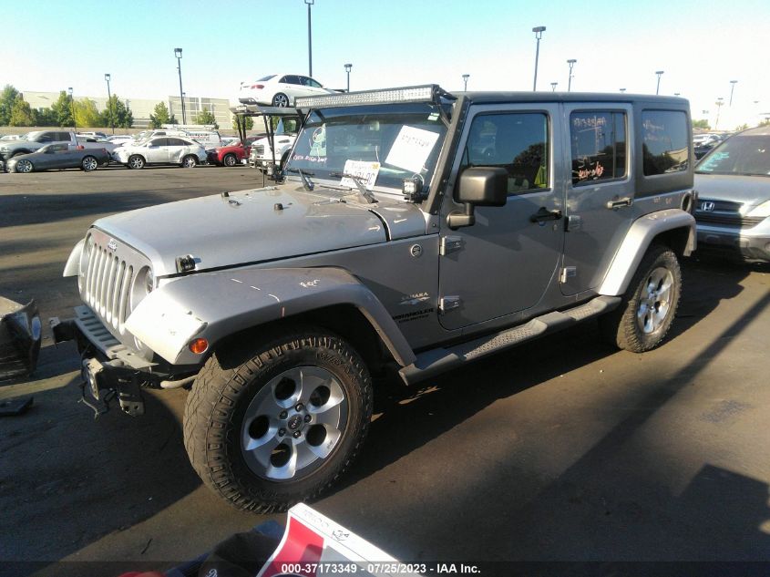 2015 JEEP WRANGLER UNLIMITED SAHARA - 1C4BJWEGXFL512709