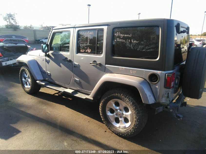 2015 JEEP WRANGLER UNLIMITED SAHARA - 1C4BJWEGXFL512709