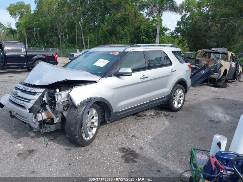 2013 FORD EXPLORER LIMITED - 1FM5K7F8XDGA08380