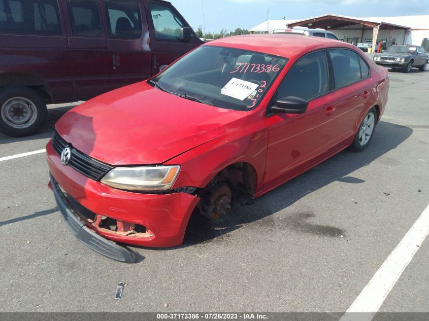 2013 VOLKSWAGEN JETTA SEDAN S - 3VW2K7AJ8DM402528