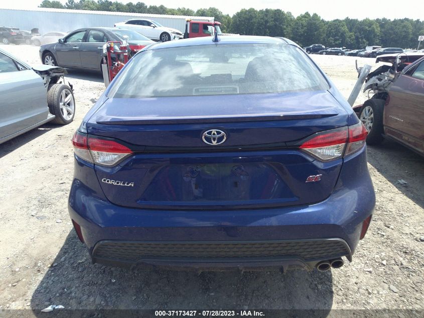 2022 TOYOTA COROLLA SE/NIGHT SHADE - 5YFS4MCE4NP105620