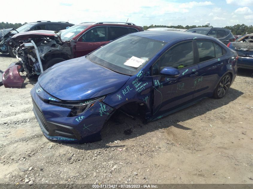 2022 TOYOTA COROLLA SE/NIGHT SHADE - 5YFS4MCE4NP105620