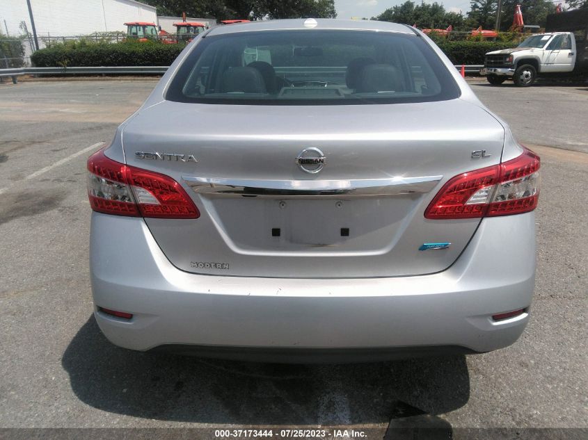 2014 NISSAN SENTRA S/FE+ S/SV/FE+ SV/SR/SL - 3N1AB7AP7EY318815