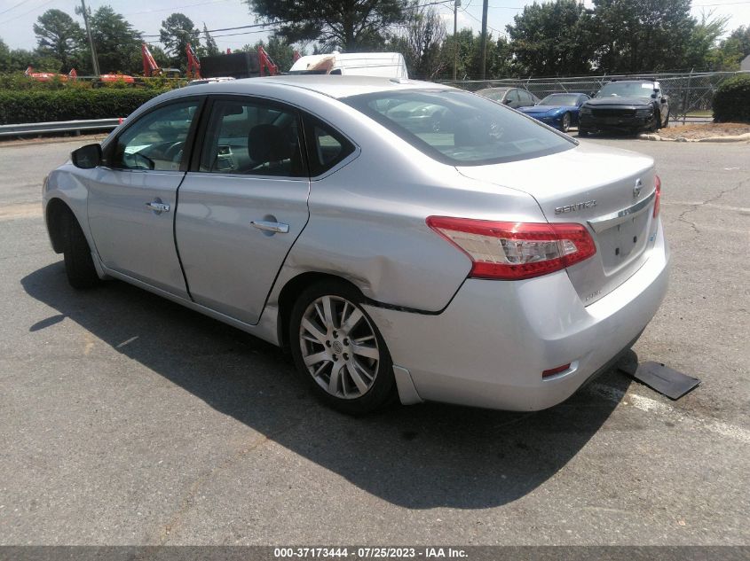 2014 NISSAN SENTRA S/FE+ S/SV/FE+ SV/SR/SL - 3N1AB7AP7EY318815