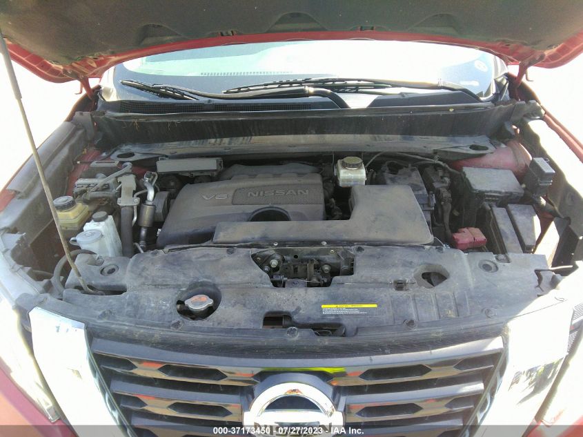 2017 NISSAN PATHFINDER SV - 5N1DR2MM5HC610109
