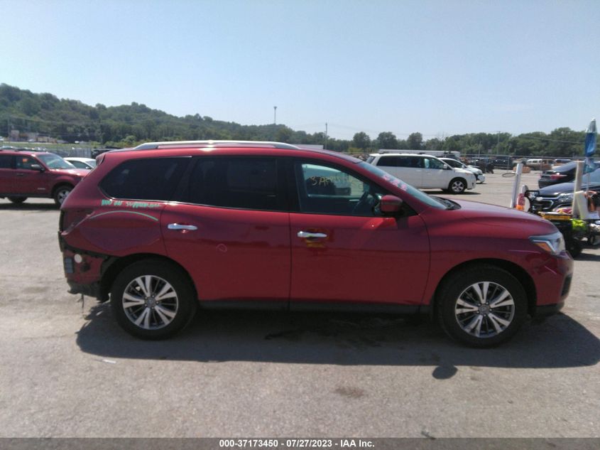 2017 NISSAN PATHFINDER SV - 5N1DR2MM5HC610109