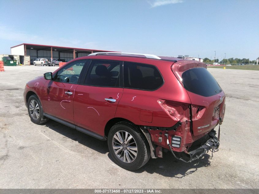 2017 NISSAN PATHFINDER SV - 5N1DR2MM5HC610109