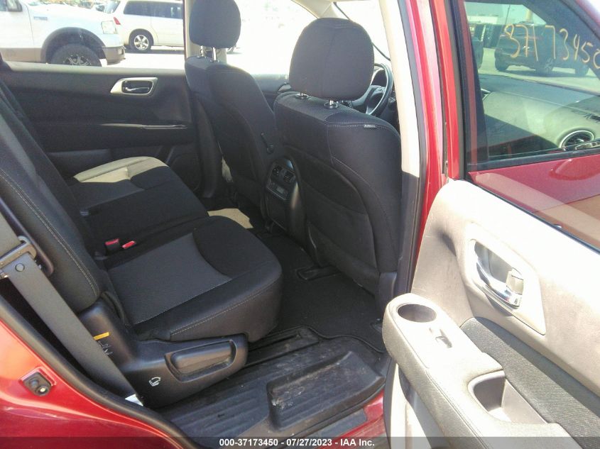 2017 NISSAN PATHFINDER SV - 5N1DR2MM5HC610109