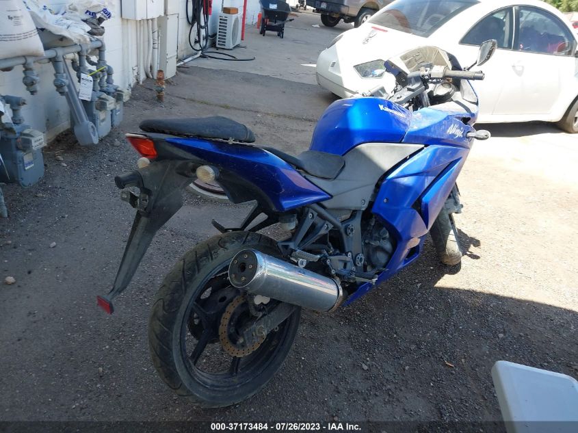 2009 KAWASAKI EX250 J JKAEXMJ129DA22746
