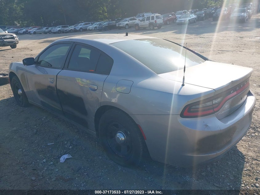 VIN 2C3CDXAG2HH548194 2017 DODGE CHARGER POLICE