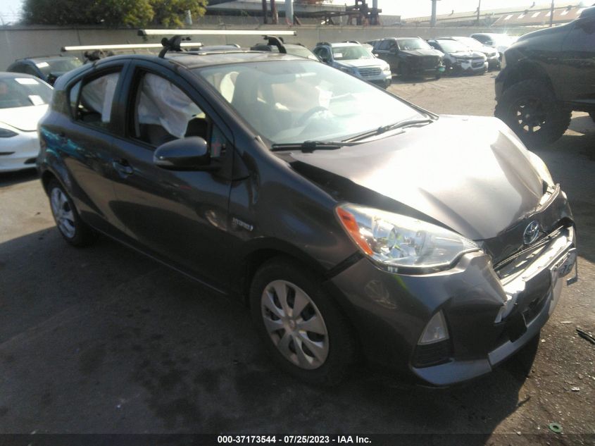 2014 TOYOTA PRIUS C ONE/THREE/TWO/FOUR - JTDKDTB39E1573891