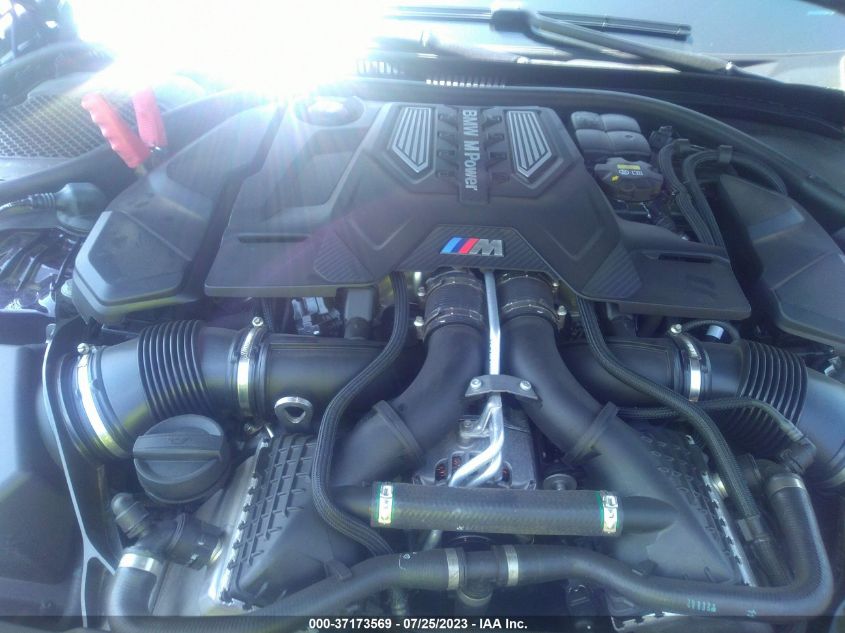 VIN WBS83CH01MCH20231 2021 BMW M5