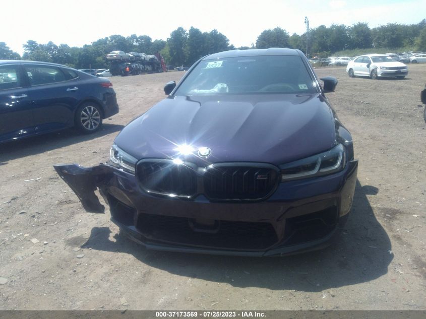 VIN WBS83CH01MCH20231 2021 BMW M5