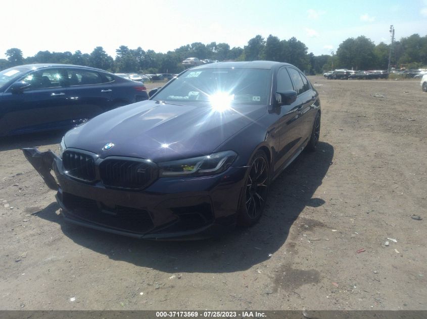 VIN WBS83CH01MCH20231 2021 BMW M5