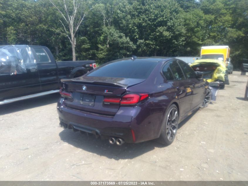 VIN WBS83CH01MCH20231 2021 BMW M5