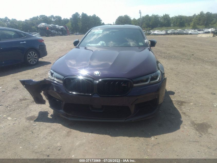 VIN WBS83CH01MCH20231 2021 BMW M5