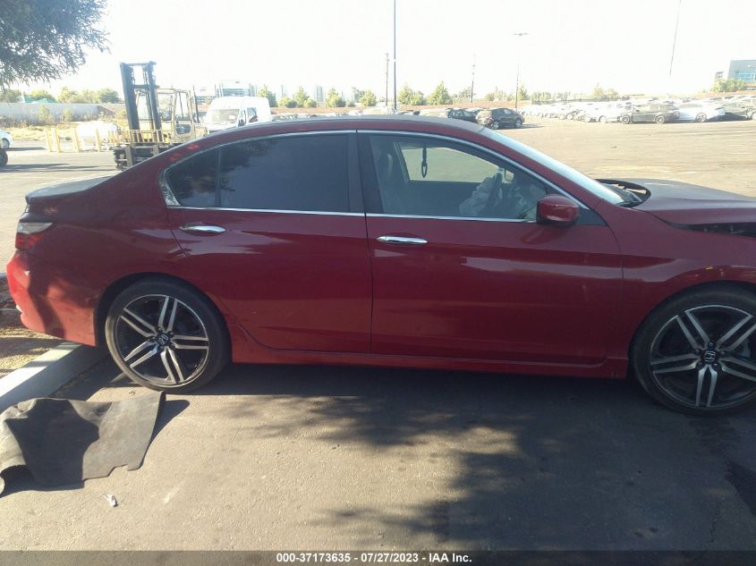 2016 HONDA ACCORD SEDAN SPORT - 1HGCR2F57GA241240