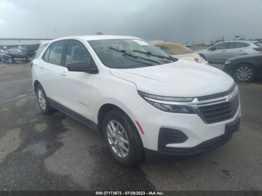 2022 CHEVROLET EQUINOX LS - 3GNAXFEV5NS183362