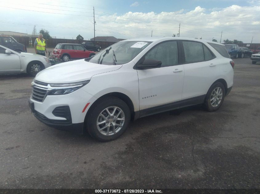 2022 CHEVROLET EQUINOX LS - 3GNAXFEV5NS183362