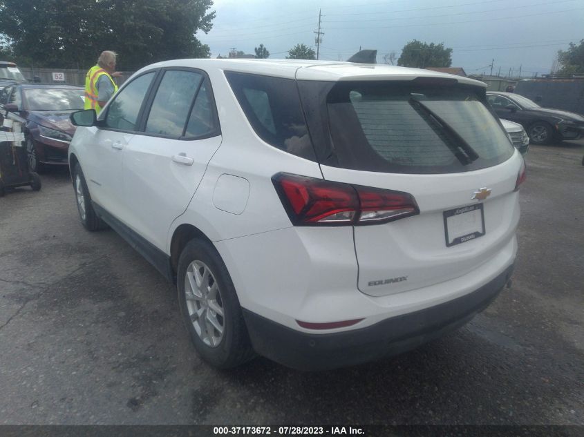 2022 CHEVROLET EQUINOX LS - 3GNAXFEV5NS183362