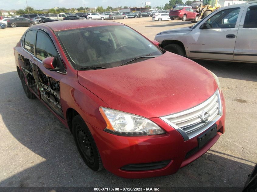 2014 NISSAN SENTRA S/SV/SR/SL - 3N1AB7AP0EL684323