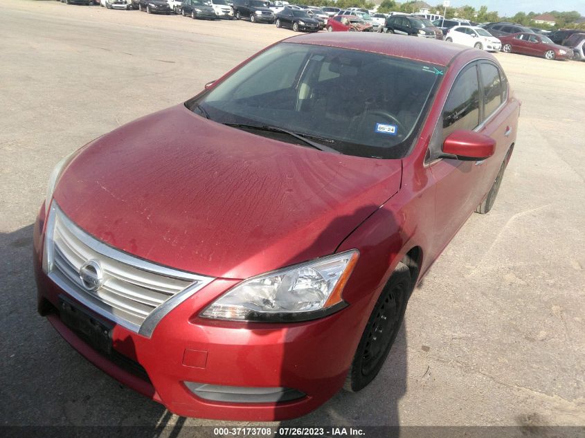 2014 NISSAN SENTRA S/SV/SR/SL - 3N1AB7AP0EL684323