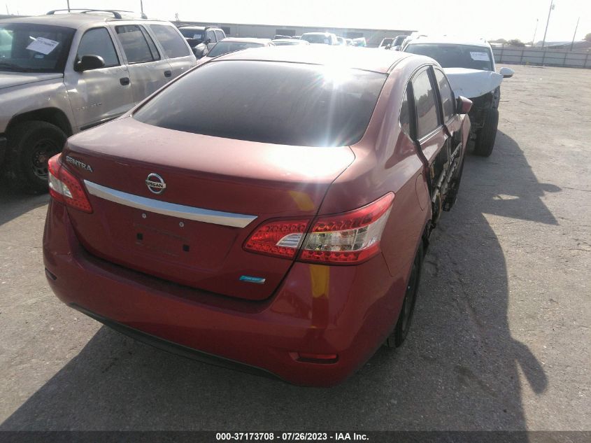 2014 NISSAN SENTRA S/SV/SR/SL - 3N1AB7AP0EL684323