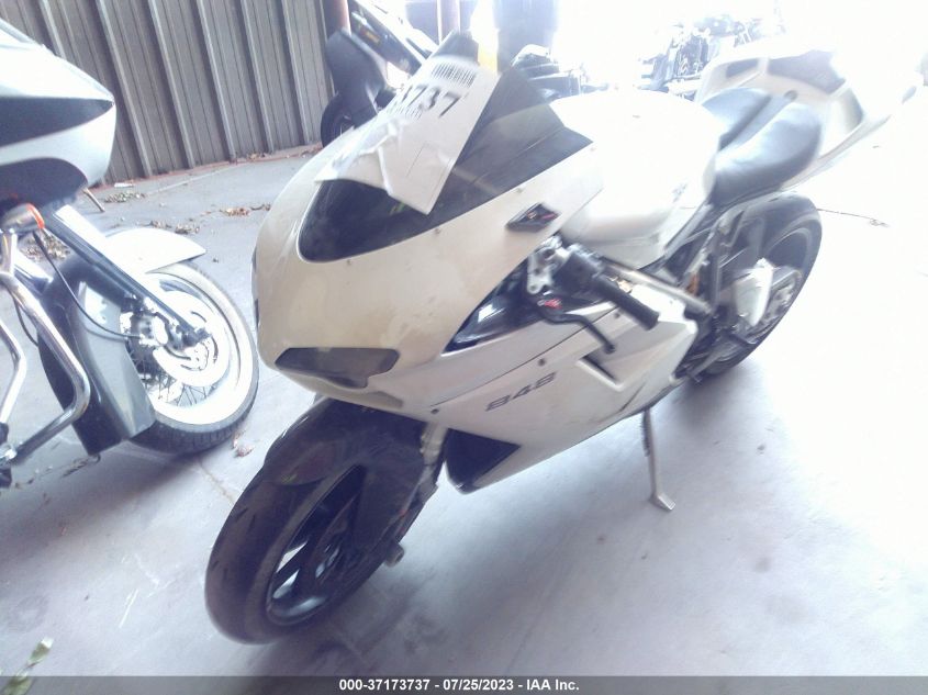 2008 DUCATI 848 ZDM1XBGV98B005196