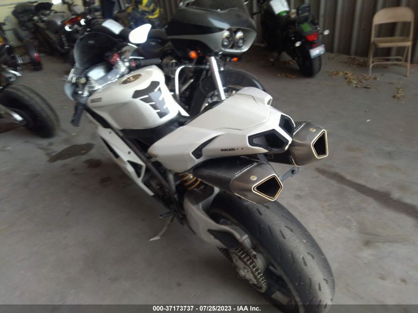 2008 DUCATI 848 ZDM1XBGV98B005196