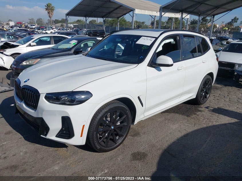 VIN 5UX43DP08P9S09156 2023 BMW X3 SDRIVE30I