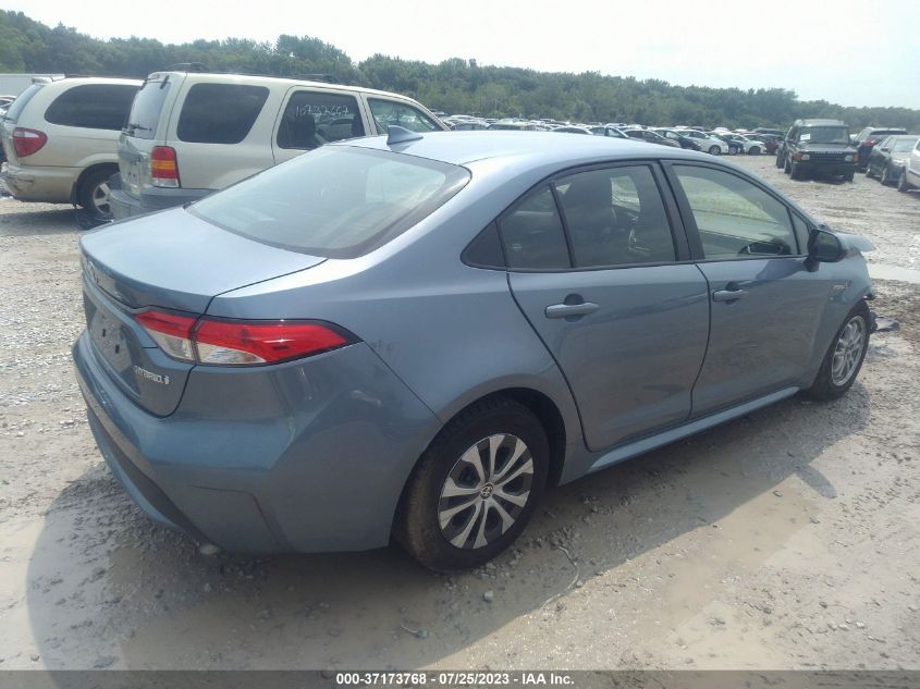 2021 TOYOTA COROLLA HYBRID LE - JTDEAMDEXMJ027173