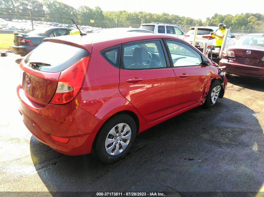 2017 HYUNDAI ACCENT SE - KMHCT5AE4HU319476