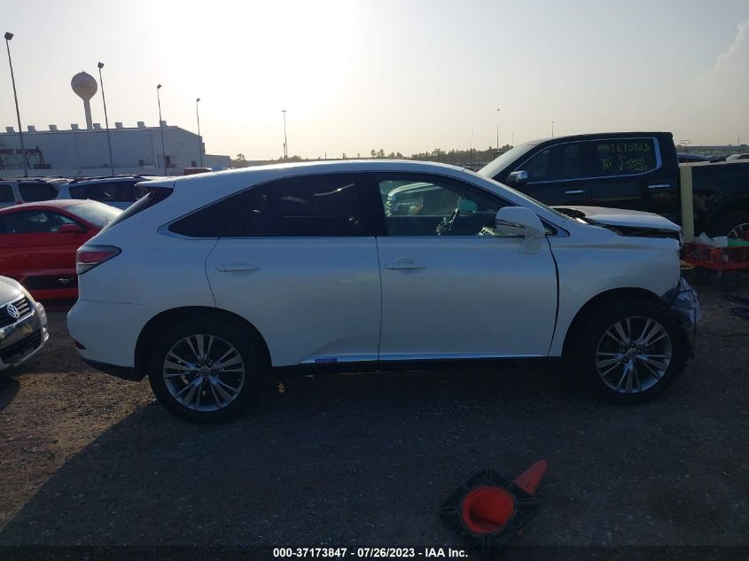 2013 LEXUS RX 450H - JTJZB1BA6D2409365
