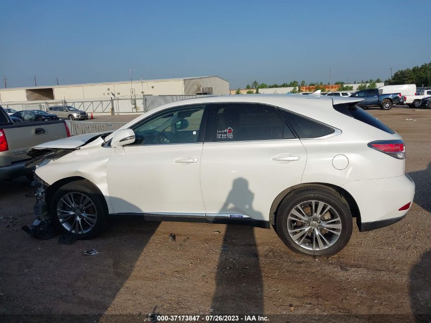 2013 LEXUS RX 450H - JTJZB1BA6D2409365
